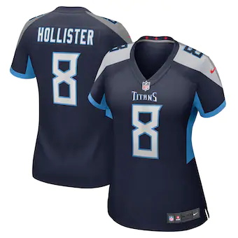 womens nike cody hollister navy tennessee titans game playe